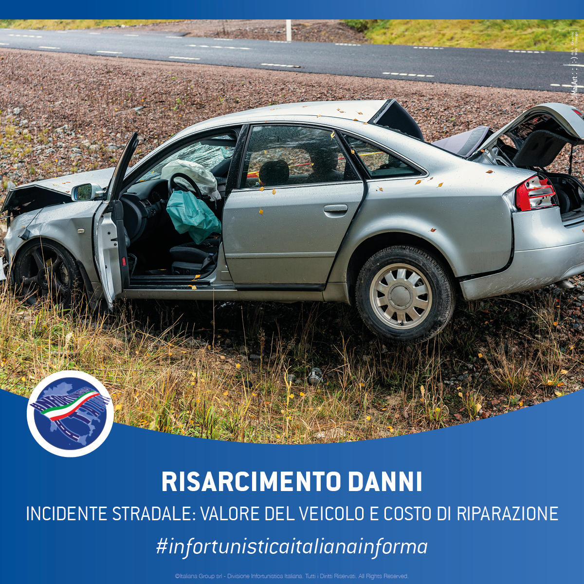 incidente stradale valore commerciale del veicolo e costo della riparazione