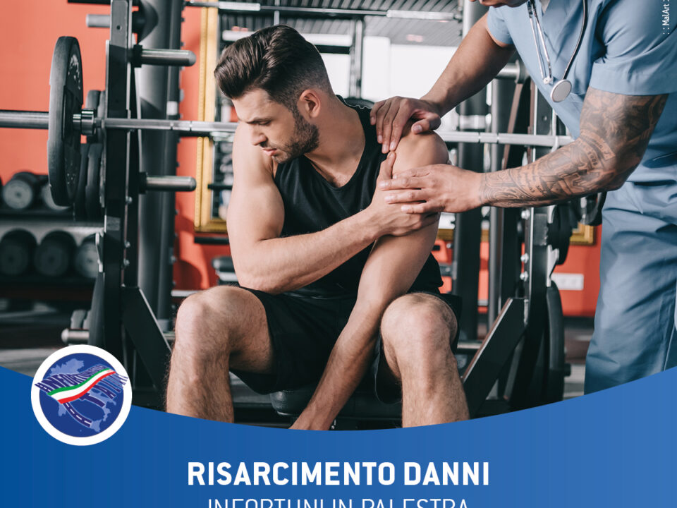 infortunio in palestra