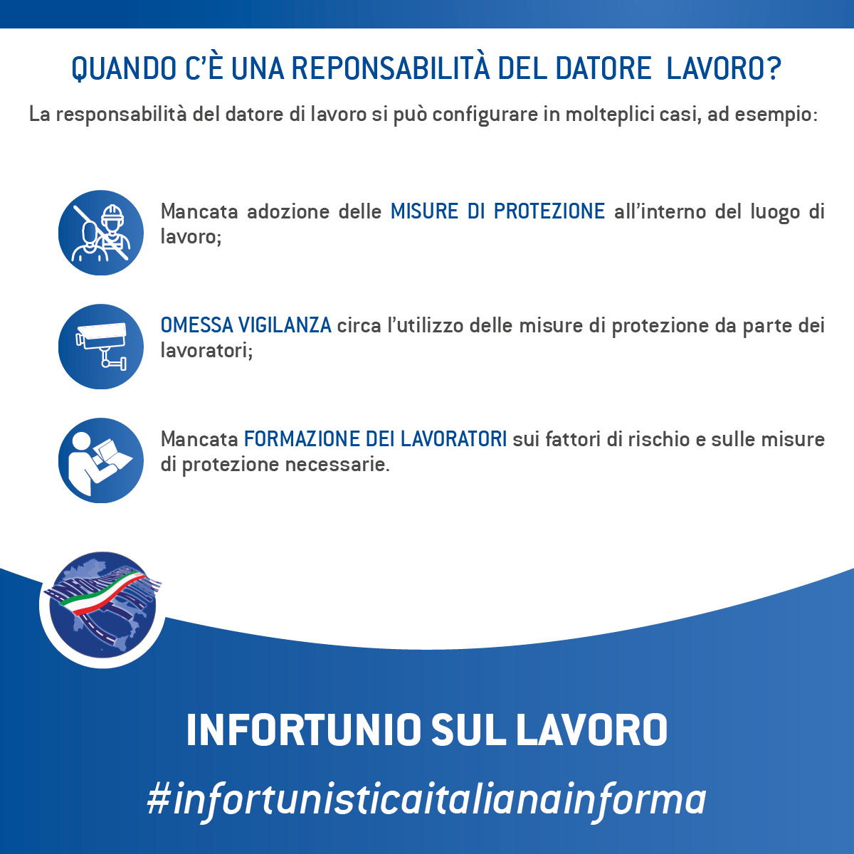 infortunio sul lavoro