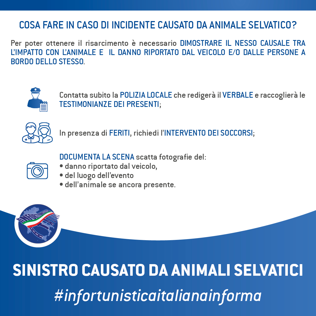 sinistri causati da animali selvatici