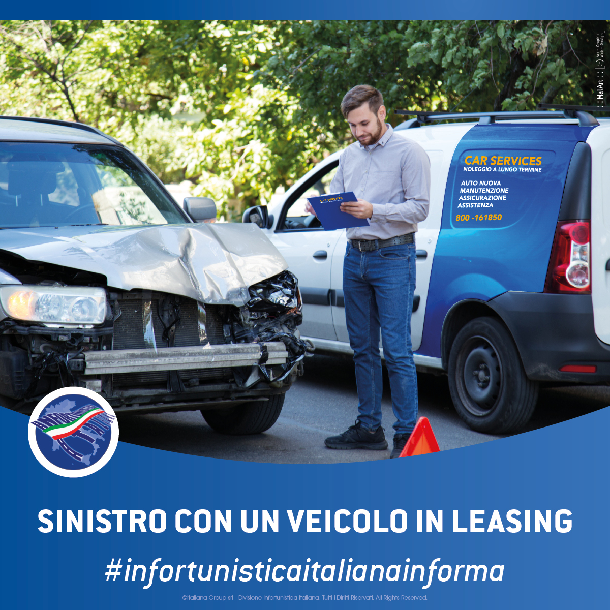 sinistro con veicolo in leasing come comportarsi